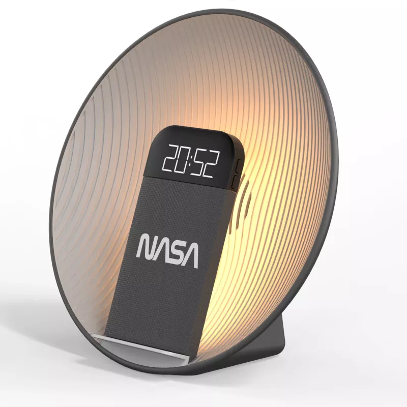 Altavoz Bluetooth/despertador/cargador inalámbrico NASA SPC600