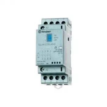 Contactor de instalación Finder para carril de 35 mm 22.34.0.024.1740 3 contactos NA/1 contacto NC (22.34.0.024.1740)