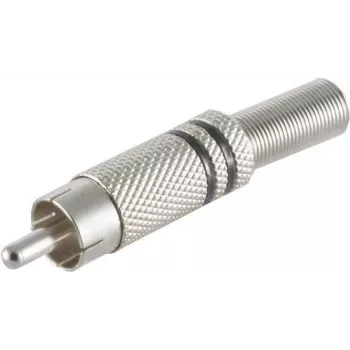 shiverpeaks BS52000-S conector de cable RCA acero inoxidable (BS52000-S)