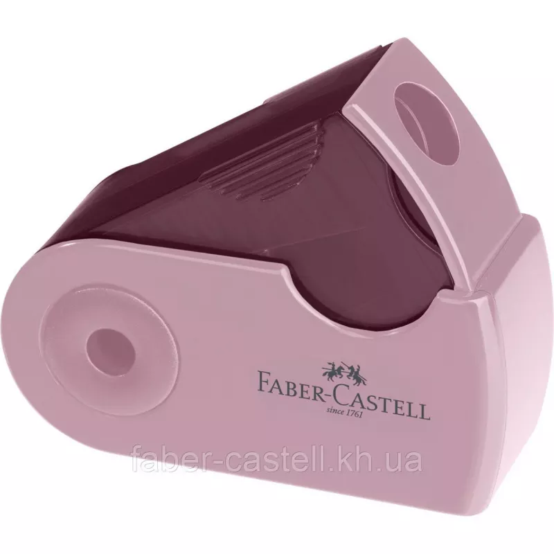 Sacapuntas manual Faber-Castell 182774 Negro Azul Rosa