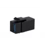 Módulo Keystone Microconnect KEYSTONE-USBA negro 5g