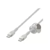 Belkin BOOSTCHARGE PRO Flex Cable USB 1 m USB 2.0 USB C blanco (CAB011BT1MWH)
