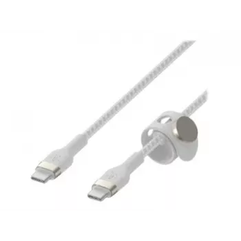 Belkin BOOSTCHARGE PRO Flex Cable USB 1 m USB 2.0 USB C blanco (CAB011BT1MWH)