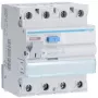 Hager CDA440J interruptor diferencial RCCB, 3P+N, 40 A, 30 mA, 6 kA, tipo A