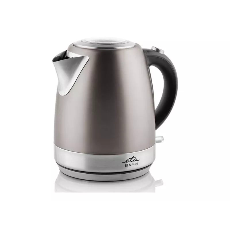 Hervidor de agua eléctrico ETA 1,2 L 2100 W, carcasa de acero inoxidable, gris