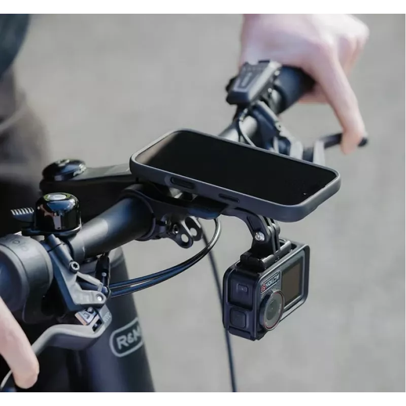 Soporte para manillar de bicicleta Quad Lock, negro