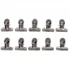 Pinza para cartas MAUL de metal, color: níquel, ancho: 30 mm, capacidad de sujeción: 10 mm, envase de autoservicio (21730-96)