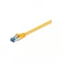 Wentronic Goobay cable de red CAT 6a, S/FTP (PiMF), amarillo, 2 m - LSZH libre de halógenos, cobre (93740)