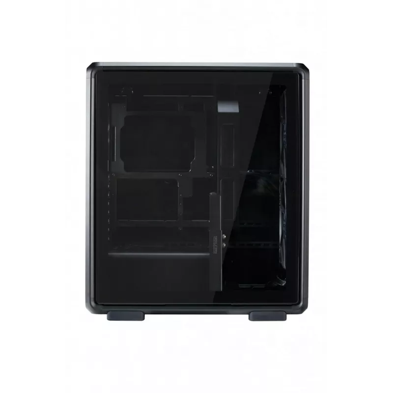 PC torre Midi Cooler Master MasterFrame 500 Mesh — negra con lateral transparente, compatible con ATX/EATX, 2x200 mm frontal, 1x120 mm trasero