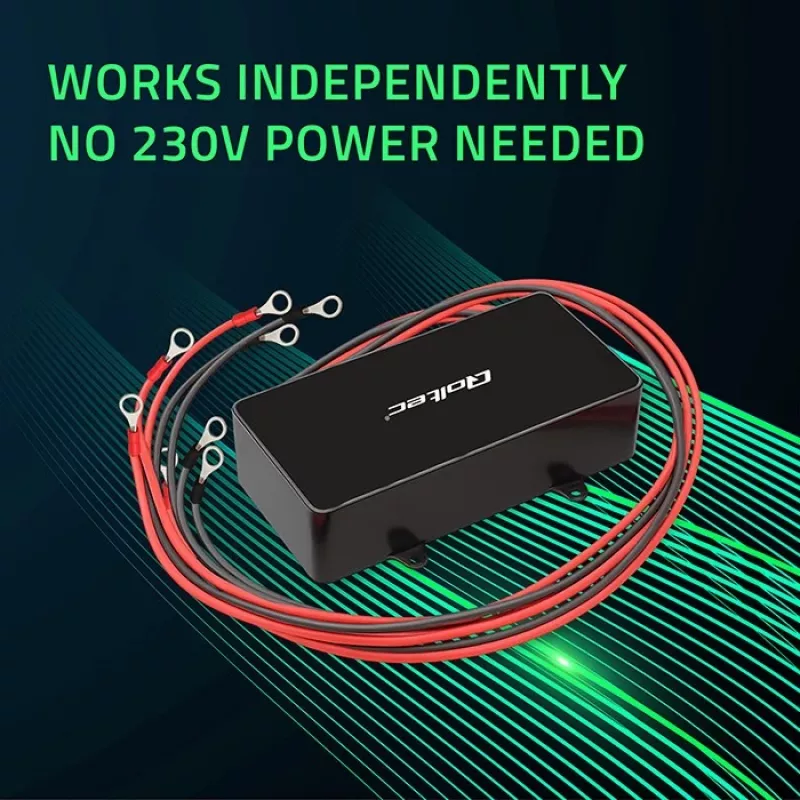 Ecualizador de tensión QOLTEC 51098 para sistemas de 48V — 4×12V ecualizador de baterías