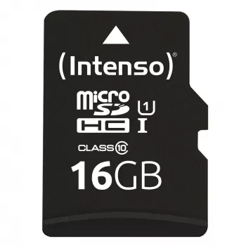 Intenso Performance - Tarjeta de memoria flash (microSDHC/adaptador SD incluido) - 16 GB - UHS-I U1 / Class10 - microSDHC UHS-I