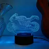 Decoración de luz LED RGB 3D para vehículo MANTA SNL120RGB — lámpara RGB para coches y motos