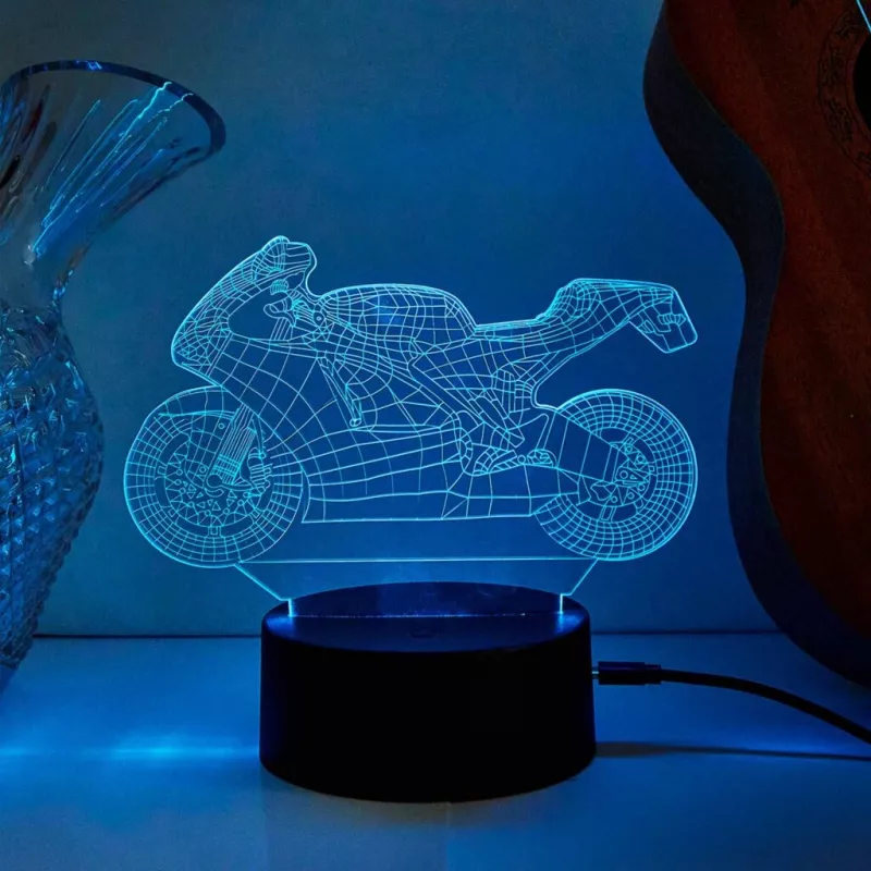 Decoración de luz LED RGB 3D para vehículo MANTA SNL120RGB — lámpara RGB para coches y motos