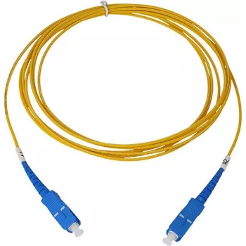 Cable de fibra óptica BlueOptics Simplex Cable de parcheo de fibra óptica SC-UPC/SC-UPC OS2 3 metros Azul