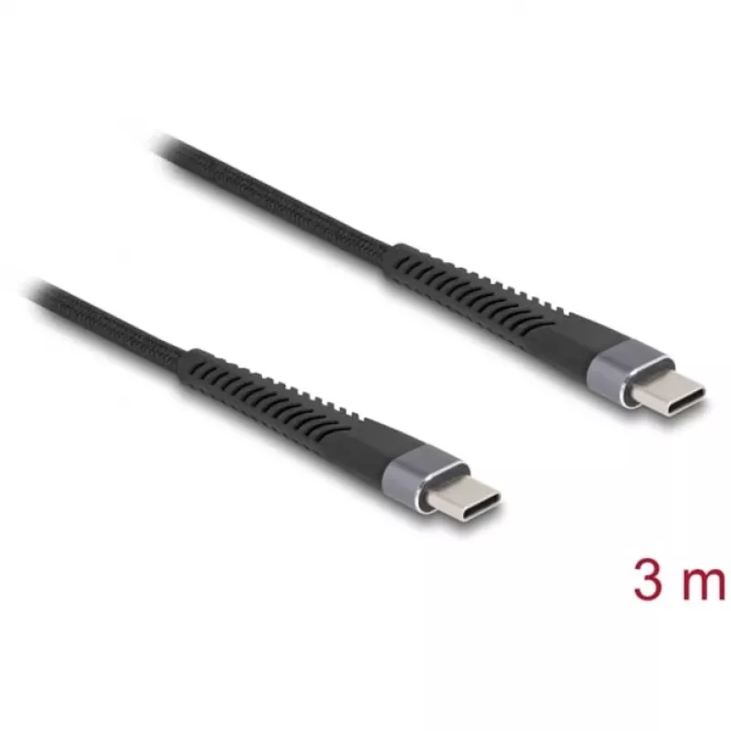 Cable USB DeLOCK 81126 USB 2.0 3m USB C negro