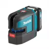Makita SK106DZ láser de líneas cruzadas inalámbrico, negro