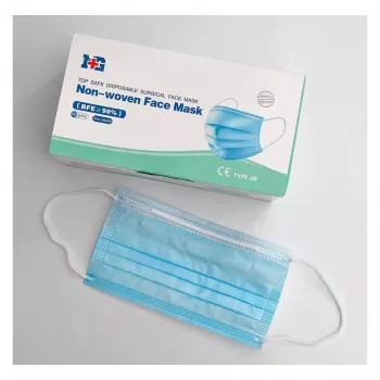 Mascarilla desechable de tela no tejida Uniroar modelo 50 uds. mascarillas de protección desechables