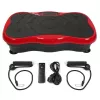 Extralink Plataforma vibratoria para ejercicios Fitness Moonwalk Spinmove rojo