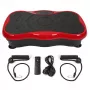 Extralink Plataforma vibratoria para ejercicios Fitness Moonwalk Spinmove rojo