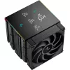 Ventilador de CPU DeepCool AK620 Digital PRO — ventilador de 120 mm, 1750 rpm, 25 dB, 12 V, compatible con LGA1700/AM5, negro