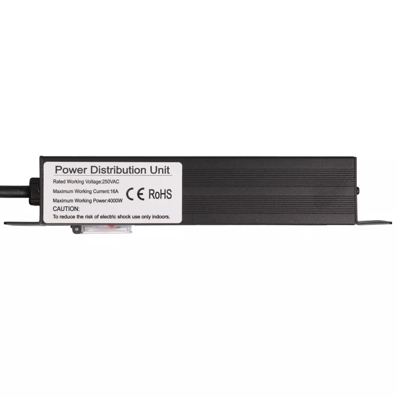 Extralink 10 1U 3 tomas EU Type PDU de alimentación con interruptor PDU 3-EU
