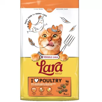 VERSELE-LAGA Lara Adult pavo con pollo - pienso para gatos - 7 kg