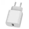 Cargador para dispositivos móviles GEMBIRD TA-UC-1A12-01 5V 2.4A 12W USB PD, 1 conector, blanco