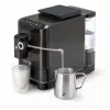Cafetera de espresso Tchibo Esperto2 Milk negra — espumador de leche integrado, cafetera superautomática de espresso para encimera