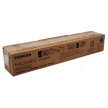 Toshiba 6AJ00000268/T-FC210EC kit de tóner cian, 33,6K páginas/5% para Toshi