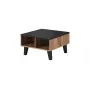 Mesa de centro Cama LOTTA 60 roble wotan/negro mate