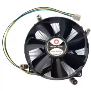 Dynatron - Disipador de CPU por aire - Activo - (para: LGA1700) - aluminio extruido - 92 mm - 2U