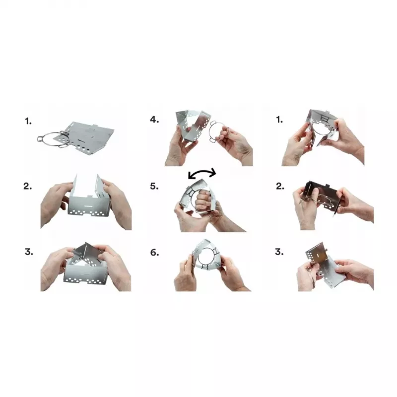 Trangia Triangle Set cortavientos para quemador