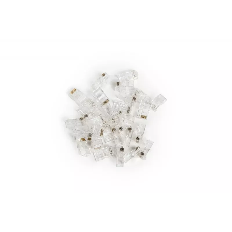 Conector macho RJ45 Digitus X-ML-6U-EZ transparente conector 100 unidades