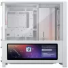 Carcasa PC Corsair FRAME 4000D LCD RS, semitorre, ATX, ARGB, cristal templado - blanco