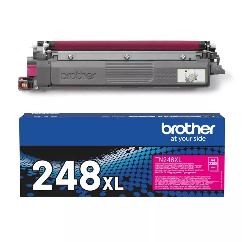 Brother TN-248XLM Cartucho de tóner 1 unidad original magenta