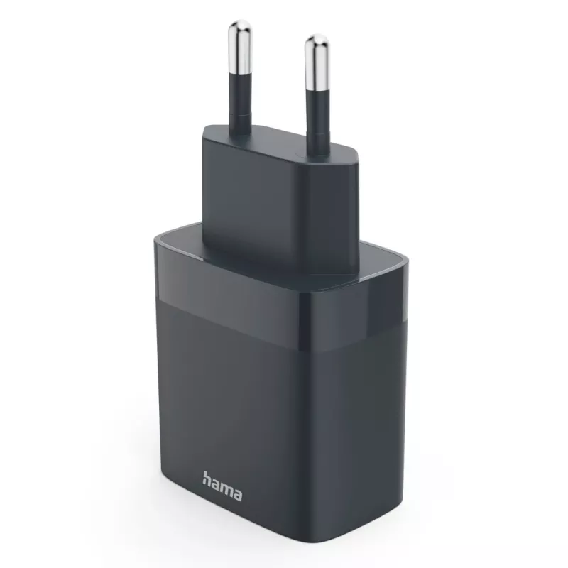 Hama 00086442 cargador para dispositivos móviles smartphone gris AC carga rápida interior