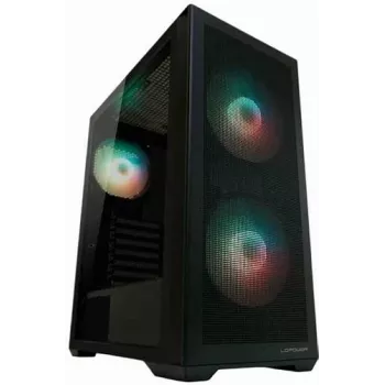LC-Power Caja Midi ATX Gaming 717B - Meshwork_L Dark - o.N. - Caja - ATX