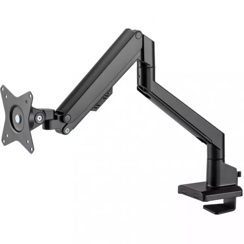 Goobay Pro 70813 soporte de escritorio para un monitor con muelle de gas, VESA, 17-32" (43-81 cm), 9 kg, negro