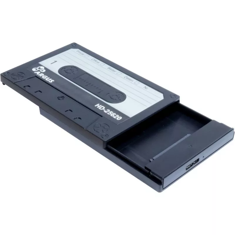 Caja para disco duro Inter-Tech HD-25620 negra-blanca 2,5 pulgadas