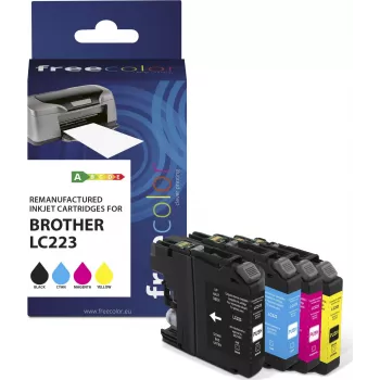 Cartucho Brother LC223 multipack BK/C/M/Y