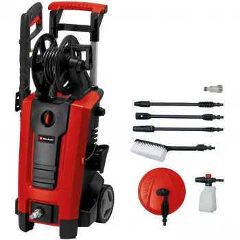 Hidrolimpiadora TE-HP 140 (rojo/negro, 1.900 vatios, 140 bar)