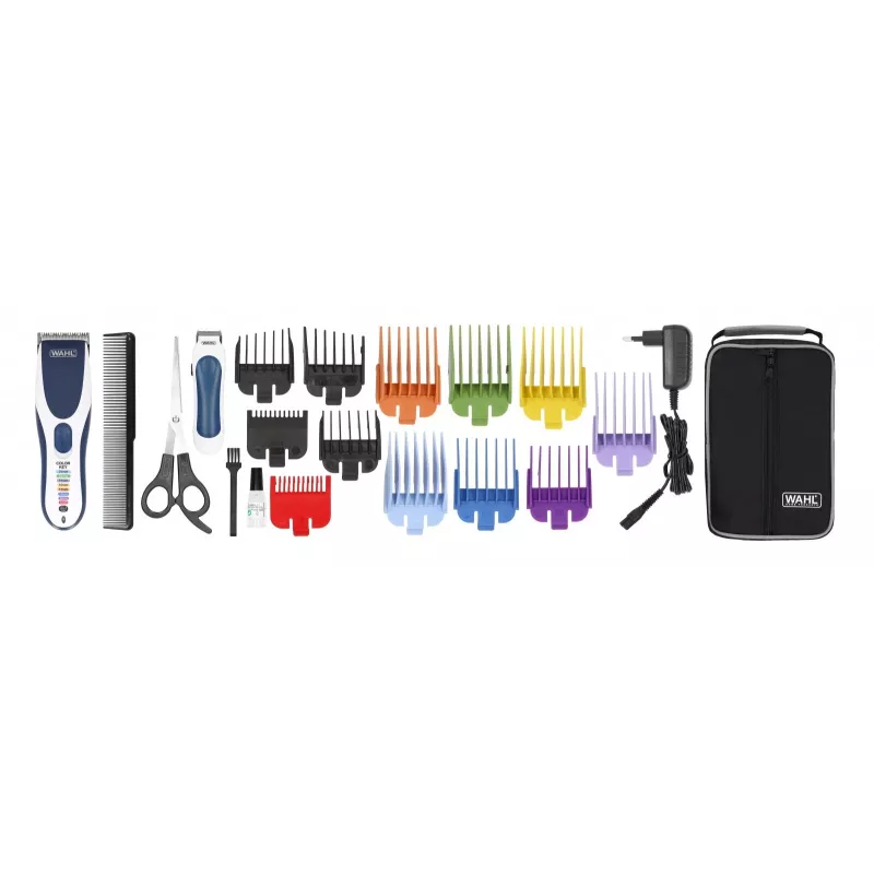 Wahl 09649-916 Cortapelos/Recortadora Azul, Blanco 8 Níquel-Metal hidruro (NiMH)
