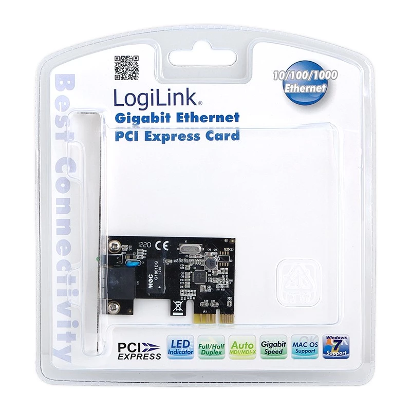 Tarjeta de red LogiLink PCI Express PC0029A 1000 Mbit/s