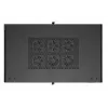 Armario rack 19 pulgadas LANBERG 22HE 600x1000 mm, negro, puertas de cristal delanteras y traseras
