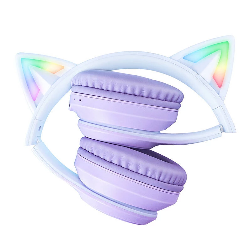 Auriculares Onikuma B90 gaming azul/morado