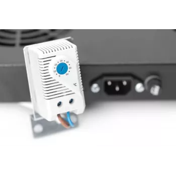 Digitus unidad de ventilador para instalación variable de 483 mm (19
