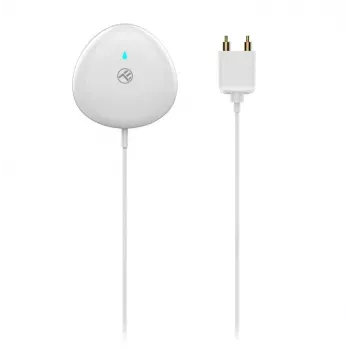 Sensor de inundación Tellur WiFi AAA blanco – detector de agua inalámbrico, a pilas (AAA)