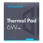 Almohadilla térmica GrauGear G-TMP-6W 100×100×1 mm, conductividad térmica 6 W/m·K