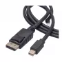 ROLINE - Cable DisplayPort - DisplayPort (M) - Mini DisplayPort (M) - 5 m - con bloqueo - negro (11.04.5637)