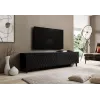 Mueble RTV ASTI 200x42x52 negro mate
